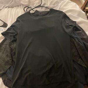 lululemon athletica Black Short Sleeve Tee